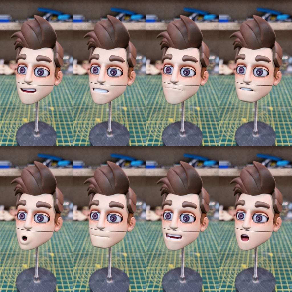 Advanced Puppet Head - Male