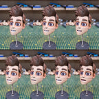Advanced Puppet Head - Male